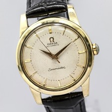 *Vintage 1958* OMEGA Seamaster Cal.501 Automatico Quadrante Oro Swiss Made 34mm Uomo
