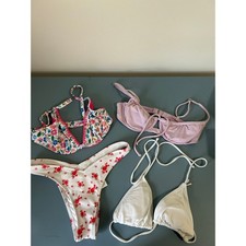 Bikini tops and bottoms random lot size XS Hollister Target