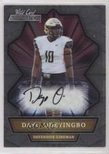 2021 Wild Card Alumination Dayo Odeyingbo Rookie Auto RC 0oq6. rookie card picture