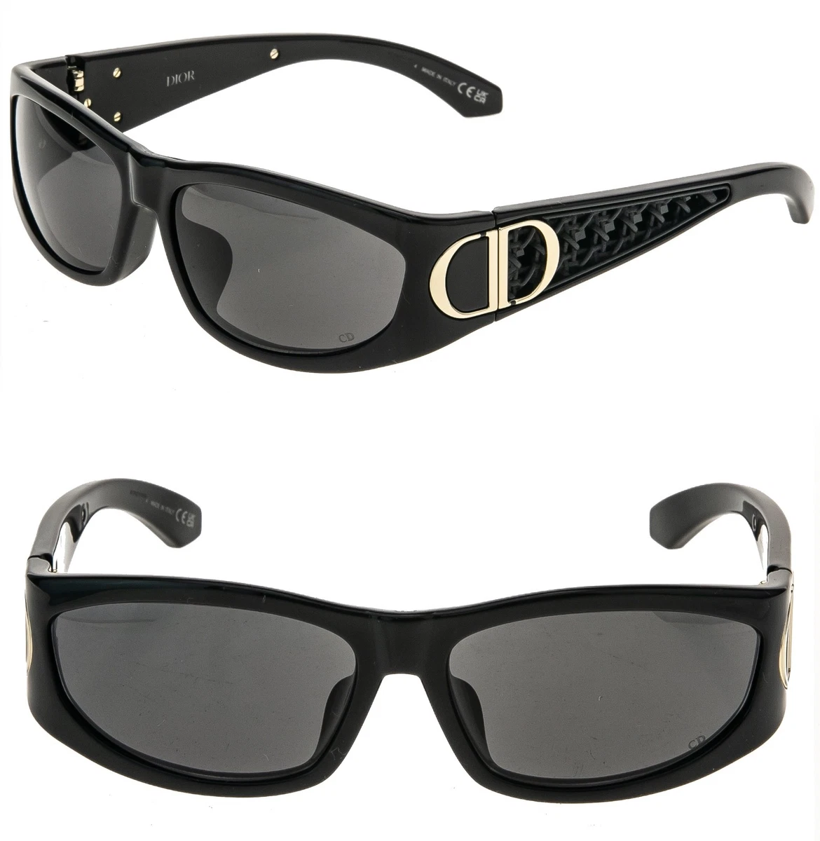Dior Black Wrap Sunglasses for Women for sale | eBay display picture 3