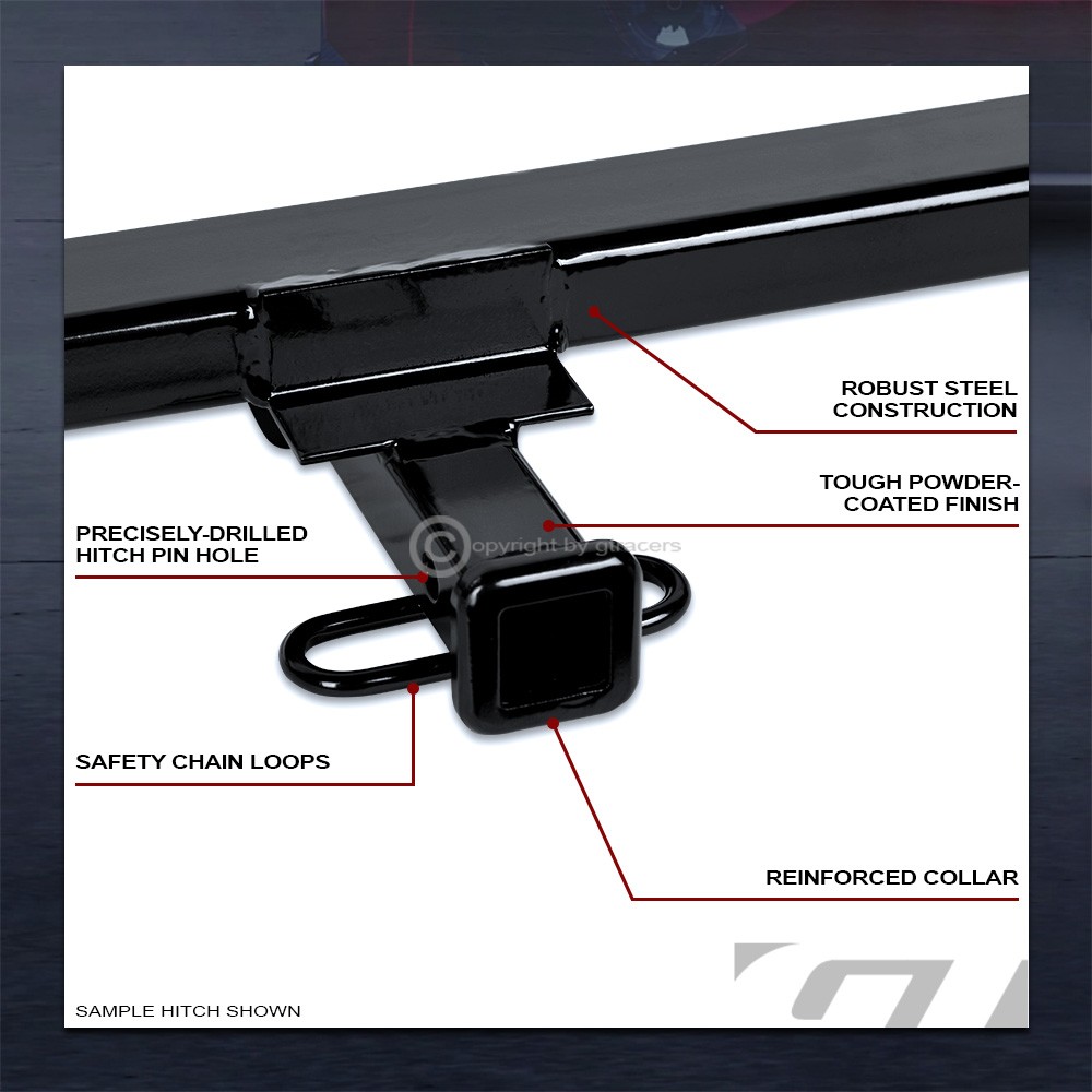 2025 Lexus TX 500h Curt Trailer Hitch Receiver - Custom Fit - Class III - 2