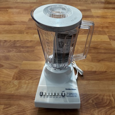 Vintage Hamilton Beach 7 Speed Blendmaster Model 600WP Blender Brand New No Box