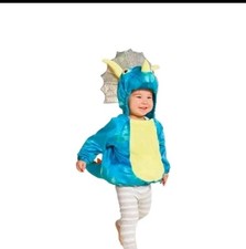 Hyde and Eek Infant Baby Triceratops Dinosaur Costume Halloween Size 0-6 Months