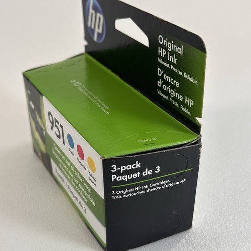 Original HP 951 TRI-Color Tintenpatronen Kombipack CR314FN Ablaufdatum 10/2022 - Bild 5 von 6