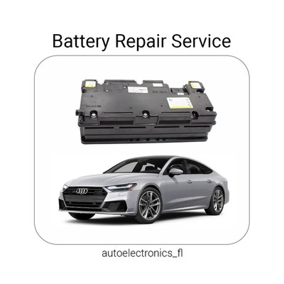 Audi A7 48V Mild Hybrid Lithium Lion Battery Repair Service 2019 2020 2021 2025