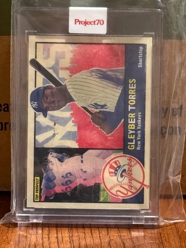 Gleyber Torres Illustrated by New York Nico 2021 Topps Project 70 #65