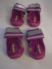 4 Pcs Mesh Dog Boots Pet Shoes Boots Paw Protector Anti-slip Soles New