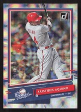 2020 Donruss Aristides Aquino The Rookies Silver #/349 #R-4 Card