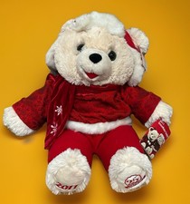 Vtg 2011 Dan Dee Christmas Snowflake Teddy Bear Plush 25th Anniversary 20" New