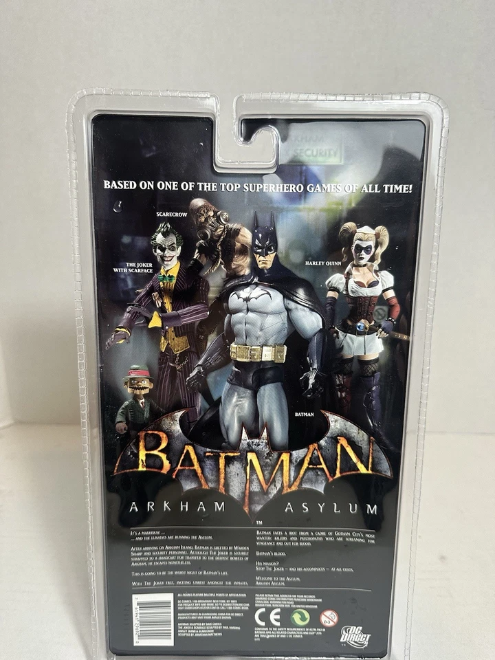 Figura de acción DC Direct Batman: Arkham Asylum Series #1 ESPANTAPÁJAROS •NUEVA SELLADA Foto 2 de 2