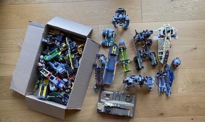LEGO Konvolut 9Kg-Sets unvollständig-City-Star Wars-Pharaoh's Quest-Power Miners