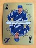 2025-26 OPC Playing Card Jake Guentzel 8 of Clubs Tampa Bay Lightning
