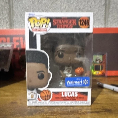 Funko Pop! Vinyl Lucas Stranger Things #1246 Walmart Exclusive Figure