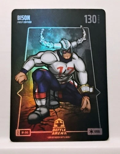 Josh Allen "BISON" First Edition Steel Holo SP - 2025 Bo Jack Battle Arena