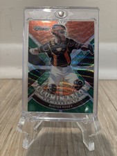 2021 Panini Prizm- Buster Posey #IL-14 Illumination Green Wave Prizm Giants MINT