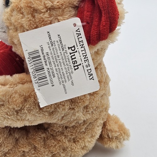Sweetheart Teddy Bear Stuffed Animal Toy Heart Happy Valentine's Day 8" Walmart - Picture 5 of 8