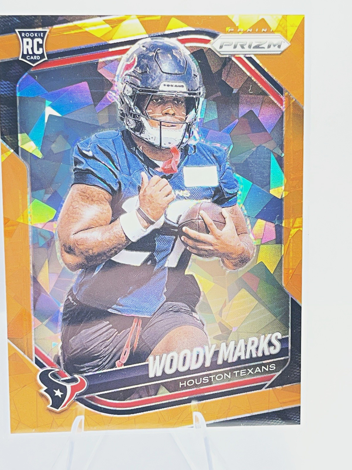 Woody Marks Panini Prizm #395 Orange Ice