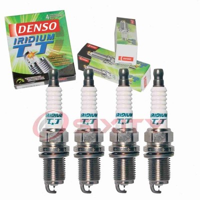 4 pc Denso Iridium TT Spark Plugs for 2000-2004 Volvo S40 1.9L L4 Ignition ts