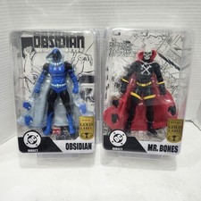 McFarlane Toys Store Exclusive DC Page Puncher Mr. Bones & Obsidian IN HAND Gold