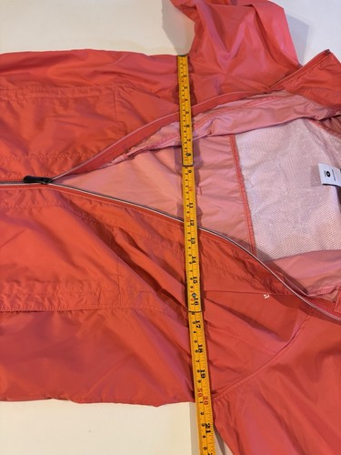 Columbia Damen Windbreaker Jacke Mantel Kapuze Full Zip Gr. Medium Koralle - Bild 8 von 11