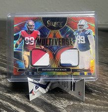 2025 Panini Select Tie-Dye Dual Patch Multiverse DeForest Buckner  /25 #MVJ-DBR