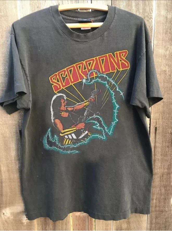 scorpions band shirt products for sale | eBay