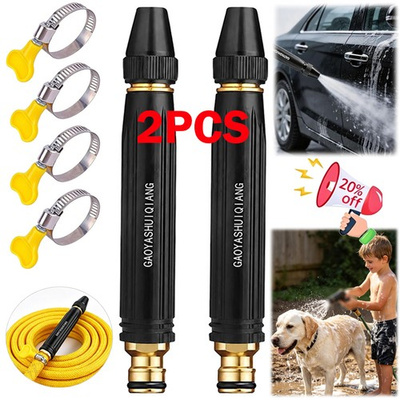 #ad 2 PACK High Pressure Car Wash Water Gun Spray Nozzle Portable Washer for Auto $11.49