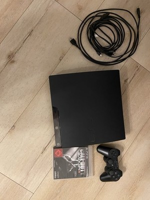 Sony PlayStation 3 PS3 Slim mit Controller und Spielen