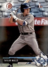 2017 Bowman Draft #BD87 Taylor Walls - BB