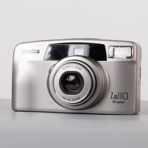 Konica Z-up 110 Super Film Camera - Point & Shoot, Zoom, Fully Auto, 35mm Film