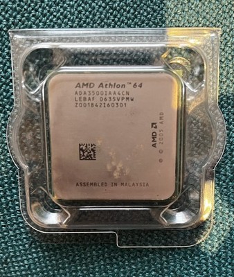 AMD Athlon 64 3500+ - 2,2 GHz Prozessor mit CPU Lüfter und Kühlkörper 