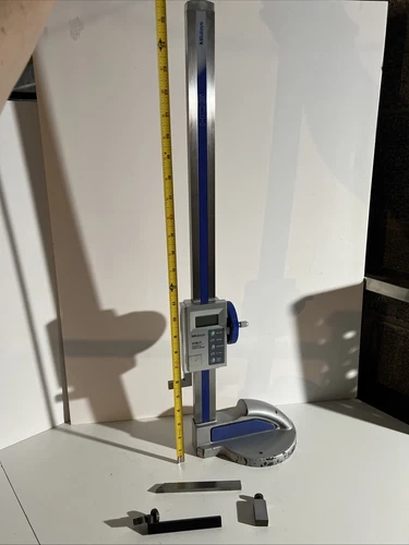 Mitutoyo 570-313 HDS-H18C Absolute Digimatic Height Gauge Working Clean +Scribe