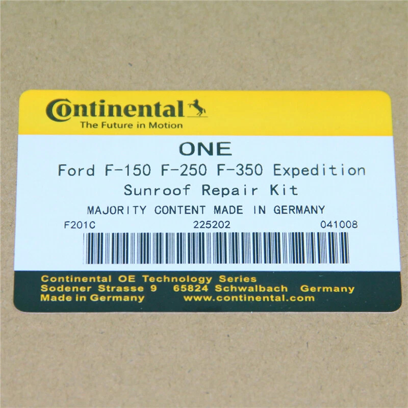 Expedition Sunroof Repair Kit fits 2000-2014 Ford F250 F350 F450 Super Duty - Image 2 of 4