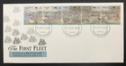 CHRISTMAS ISLANDS - 1988 AUSTRALIAN BICENTENARY FIRST DAY COVER SG 246-250