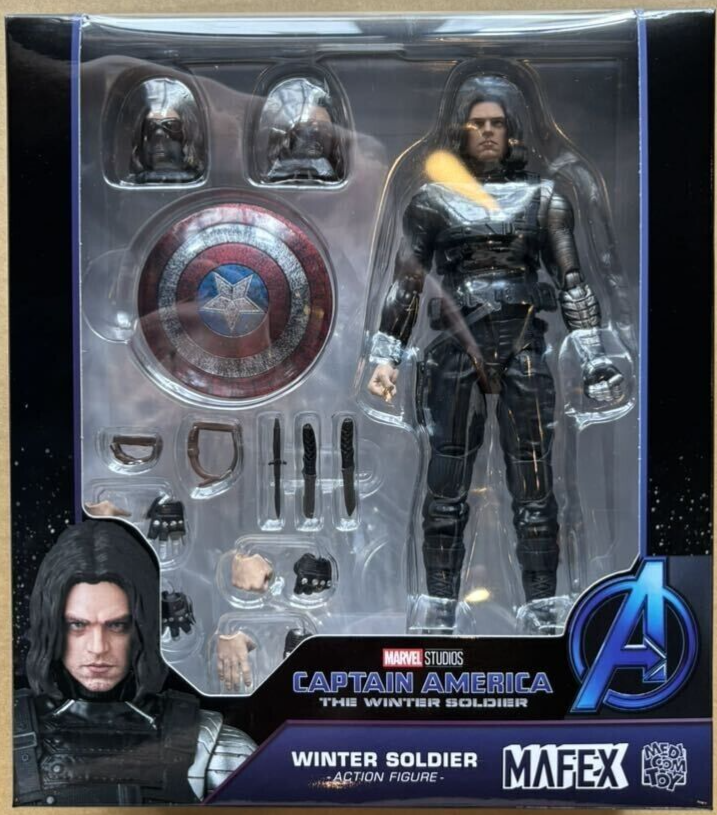 MAFEX WINTER SOLDIER No.203 Medicom Toy CAPTAIN AMERICA MAFEX WINTER SOLDIER No.203 Medicom Toy CAPTAIN AMERICA