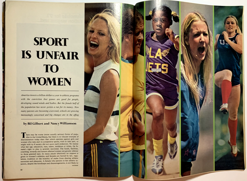 Sports Illustrated. "WOMEN ARE GETTING A RAW DEAL." May 28 1973 - Picture 4 of 8