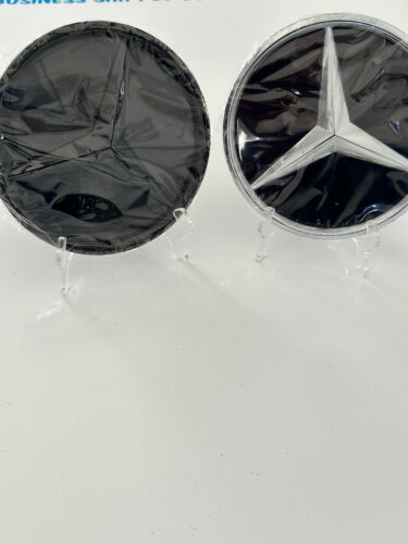 Mercedes-Benz Black Raised Grille Emblem W213 W238 2016-2022 OEM PNA0008880100 - Picture 11 of 15