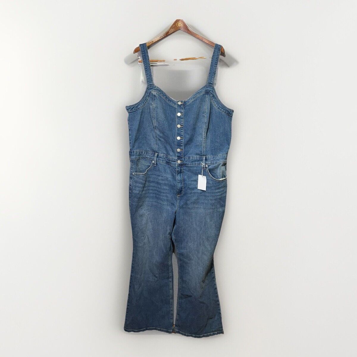 Jessica Stretchy Denim Romper Jessica Stretchy Denim Romper