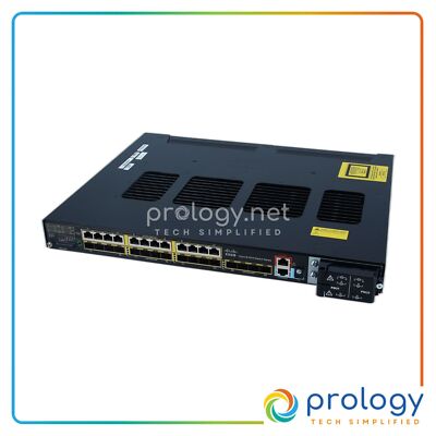New Cisco IE-4010-16S12P IE4010 w/ 12GE SFP, 12GE Copper PoE+ 4GE SFP uplink