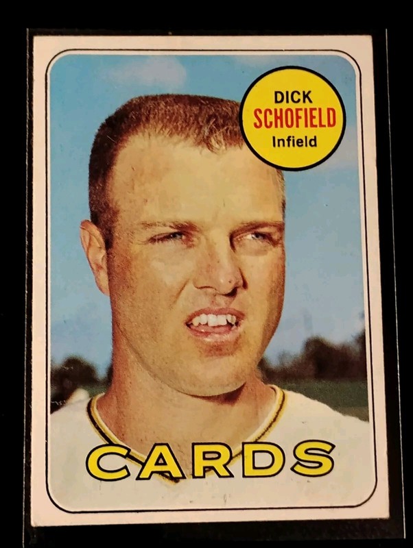 1969 Topps - #18 Dick Schofield