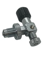 Scuba Filler DIN with On Off Line Valve and Bleed for Scuba Tank