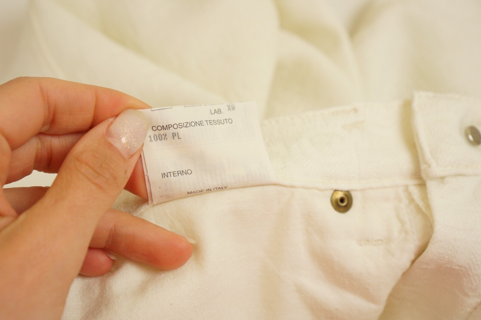 Women Roccobarocco Pants Made In Italy Vintage 90's Size I42 D36 W25 L30 JJF8 image 9