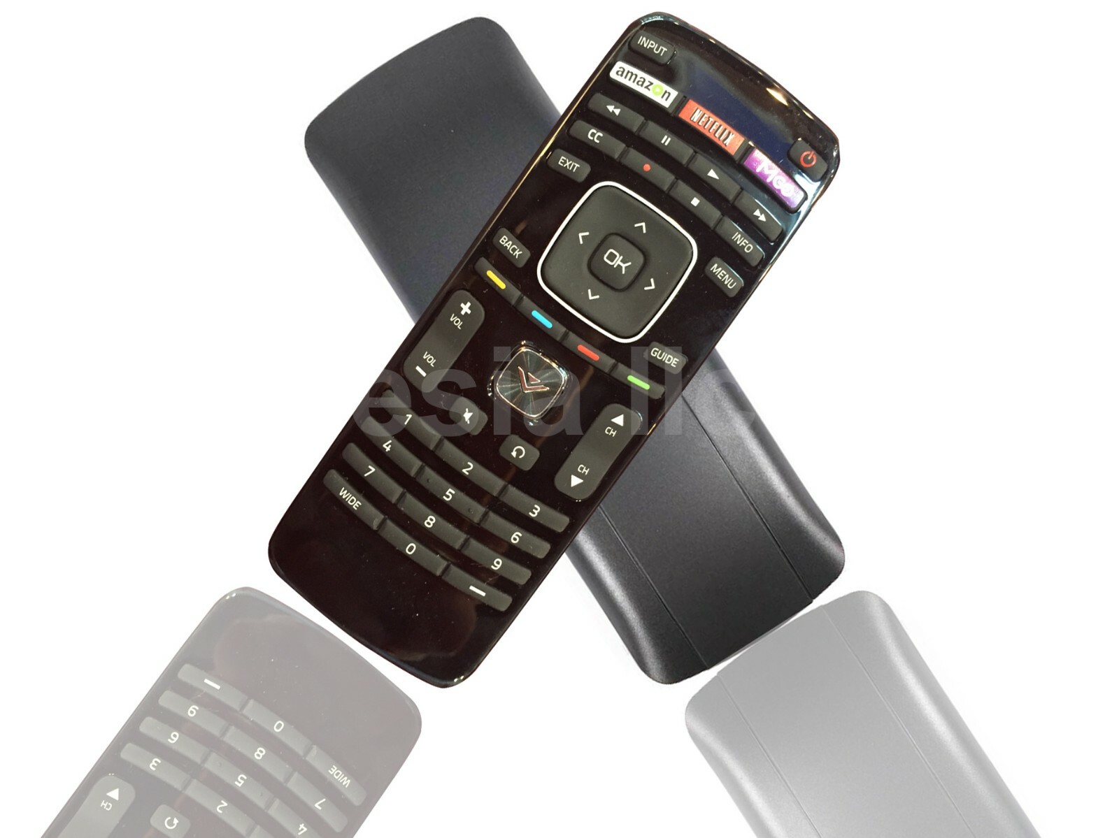 New XRT112 LED Smart TV Remote iHeart Radio Amazon Netflix for