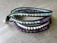 Bohemian Style Leather Wrap Bracelet