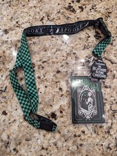 The Nightmare Before Christmas Lanyard Sally Badge Holder Keychain 1.5" Charm Pe