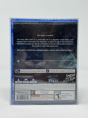 Project Lux VR Ps4 New The Crime is Murder Multi-End Animated Story Guilty?