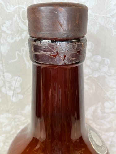 "Botella grande de publicidad de whisky Schenley Reserve con tapa y etiquetas de 28,5"" de alto" - Imagen 10 de 24