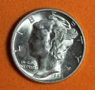 Estate Find 1945 - Mercury Dime!!  #K34663