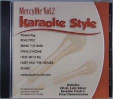 MercyMe Volume 2 Christian Karaoke Style NEW CD G Daywind 6 Songs