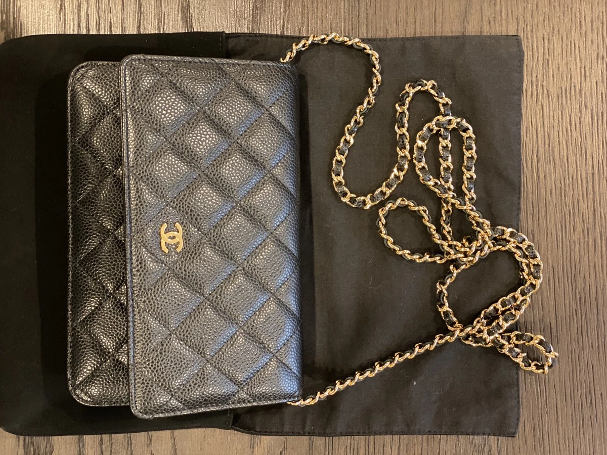 CHANEL Mini Flap Bag Lambskin, Patent Calfskin & Gold-Tone Metal Black